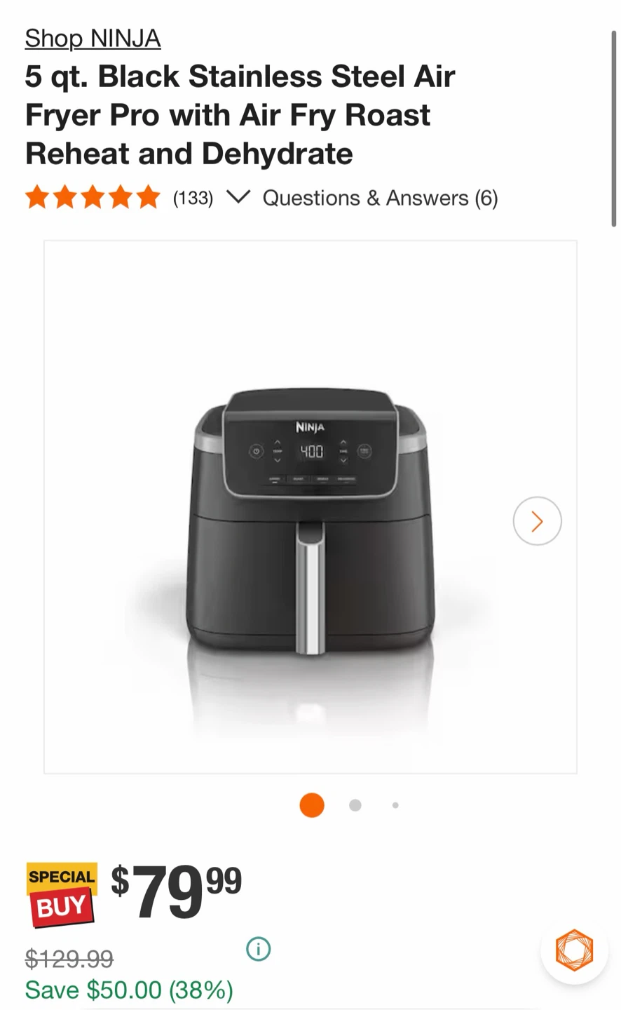 Ninja 5 qt. Air Fryer Pro - photo 4