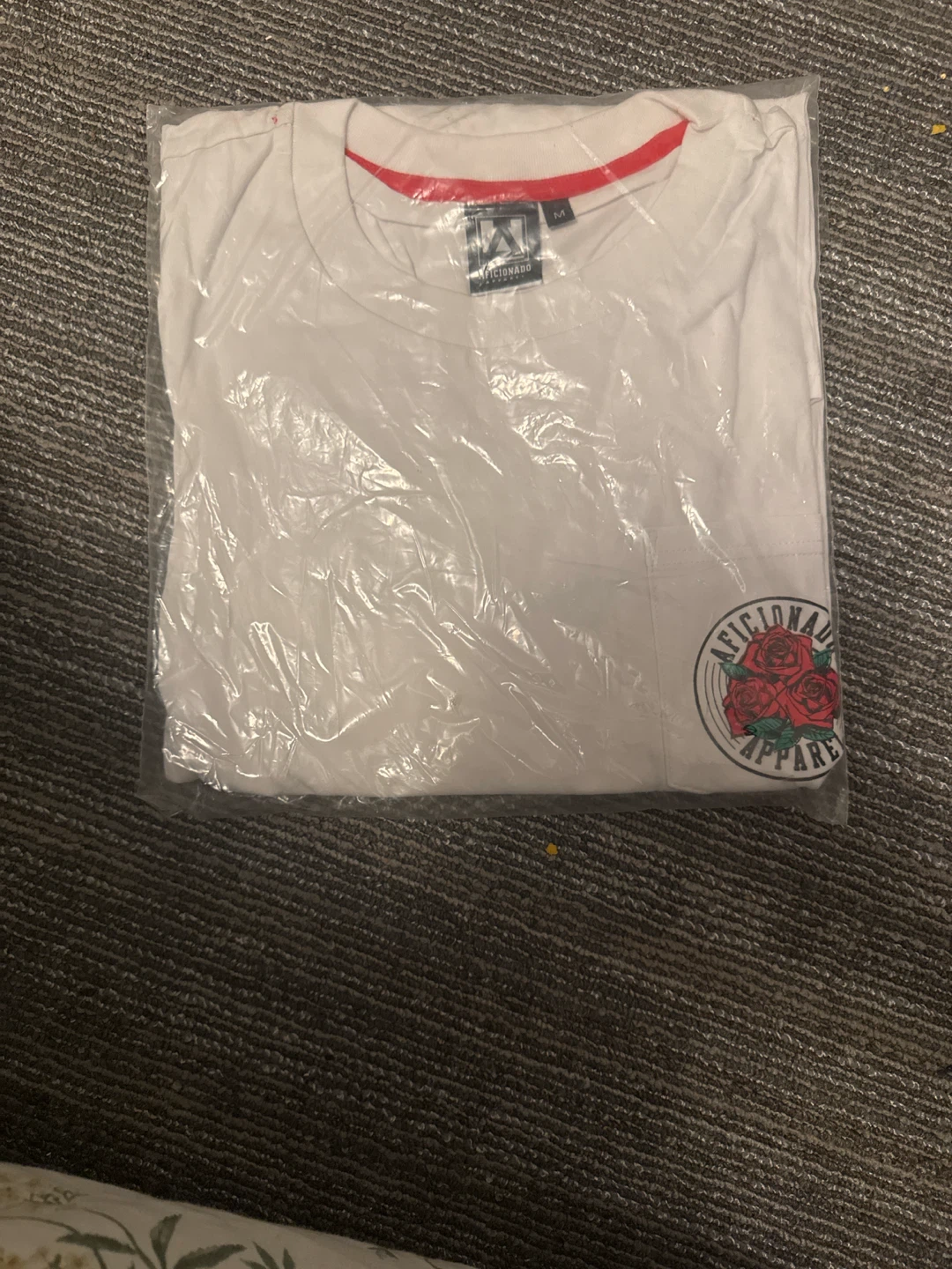Aficionado Apparel White Pocket T-Shirt