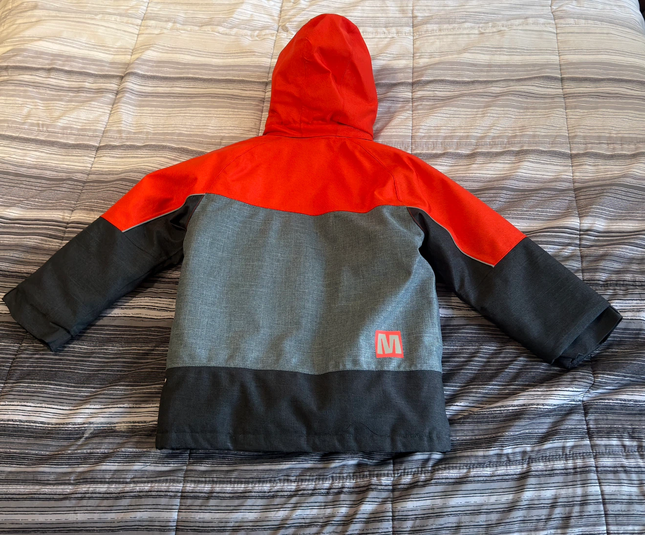 Monster Kids Winter/Snow Jacket – Size 8 – Red/Black - photo 2