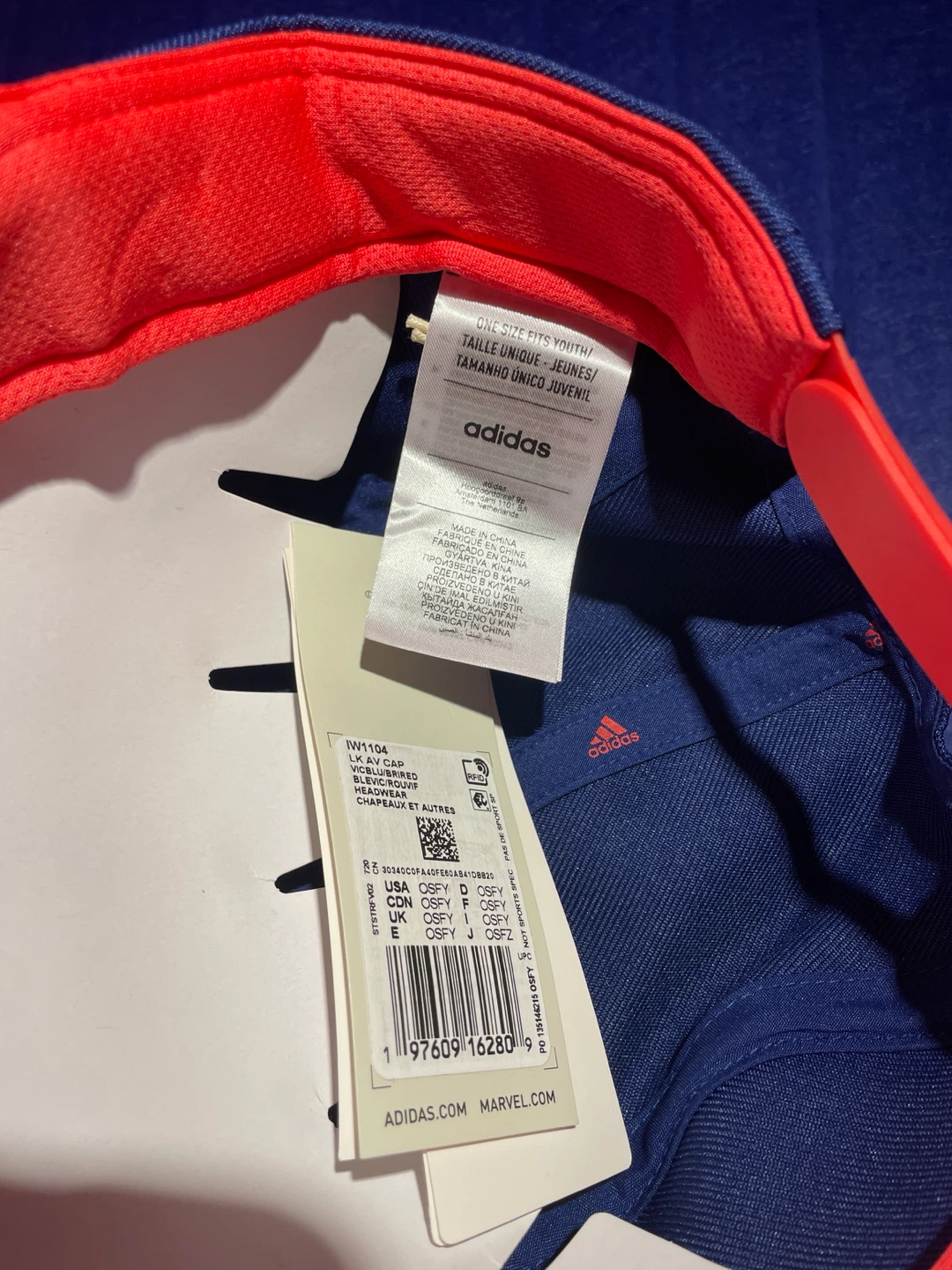 Adidas Marvel Iron Man Youth Cap - photo 5