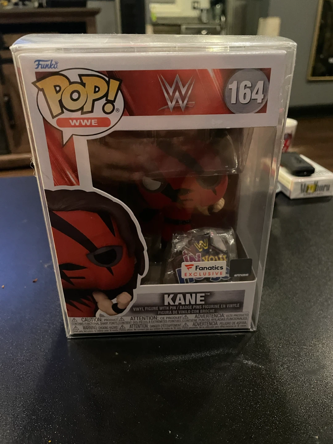 Funko Pop WWE Kane 164 Vinyl Figure with Pin