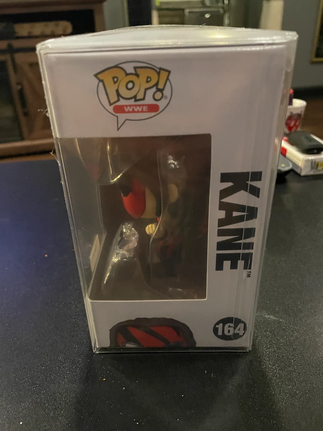 Funko Pop WWE Kane 164 Vinyl Figure with Pin - photo 2