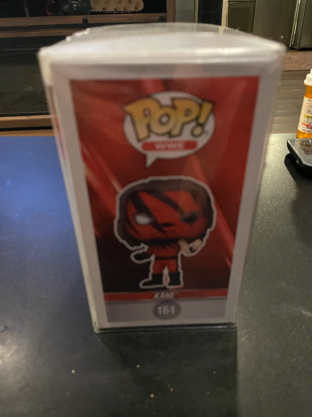 Funko Pop WWE Kane 164 Vinyl Figure with Pin - photo 4