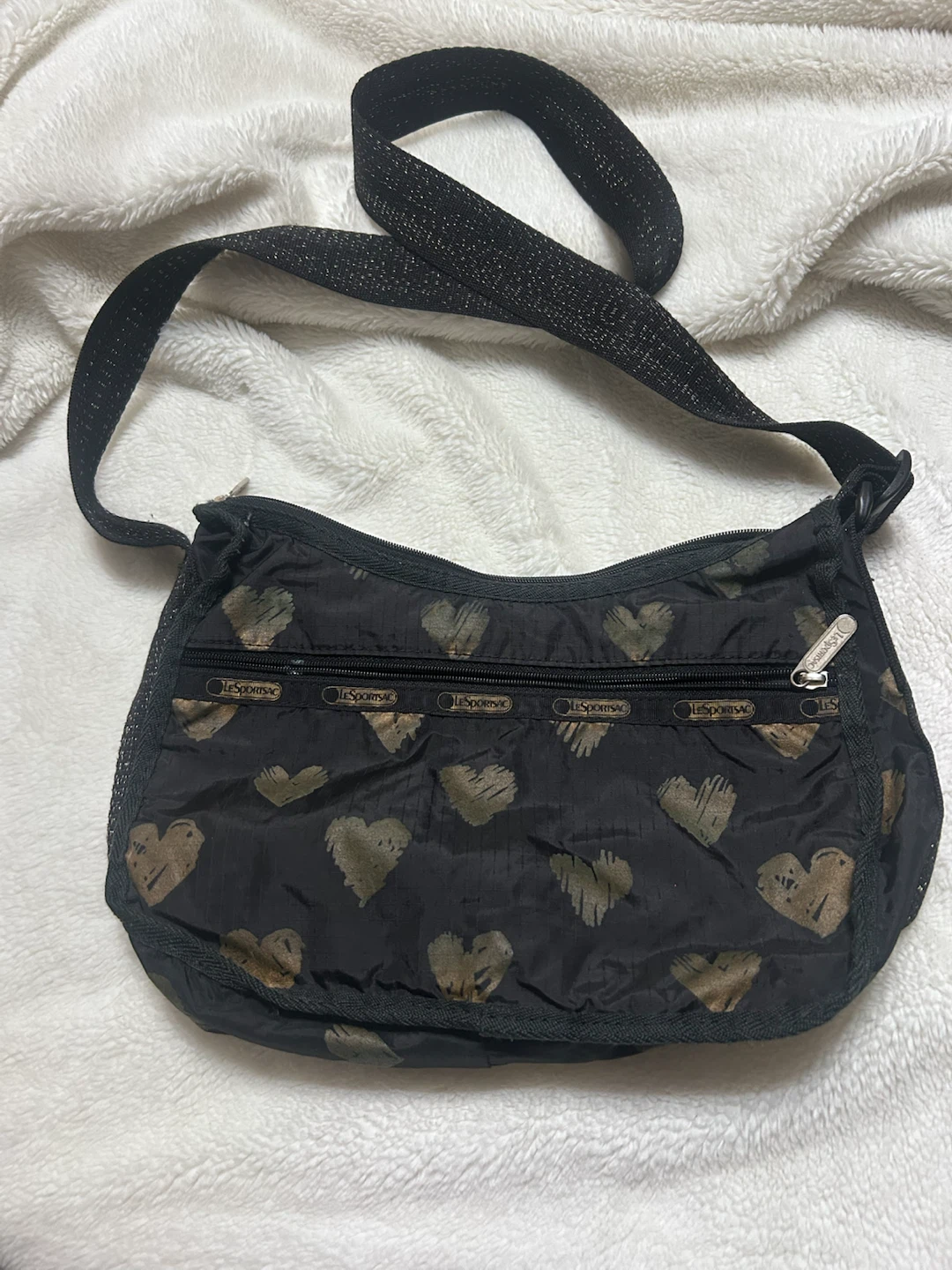 LeSportsac Crossbody Bag with Heart Print