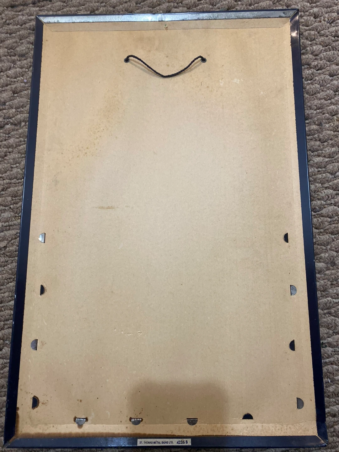 Vintage Bank of Montreal Perpetual Calendar Sign - photo 2