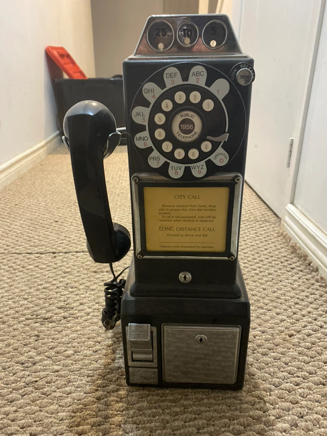 Vintage Style Rotary Payphone