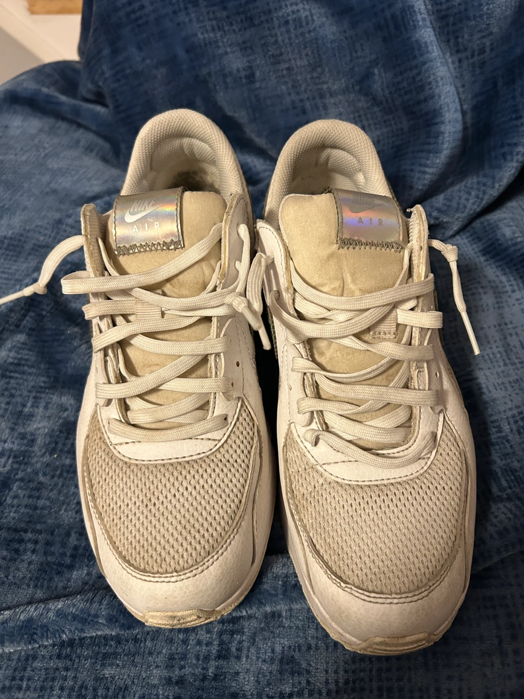 GUC Nike Air Max 90 White Sneakers as 9