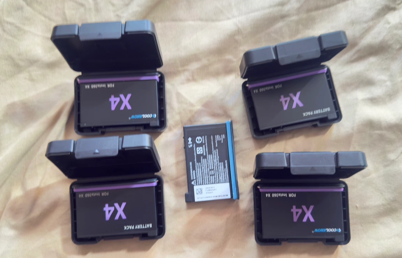 Insta360 X4 Camera Kit with Hepail Cage and 5 Batteries - photo 2