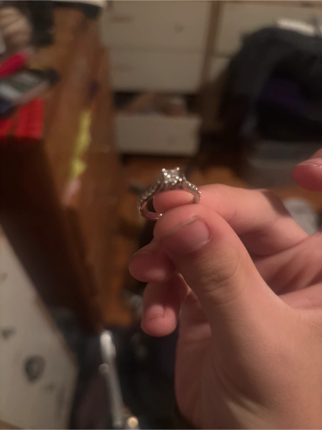 Kavar Diamond Engagement Ring Set - photo 2