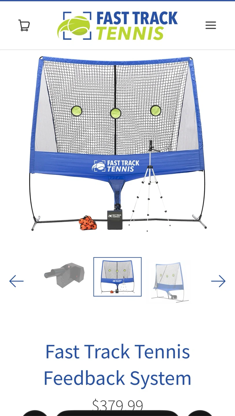 Fast Track Tennis Feedback System