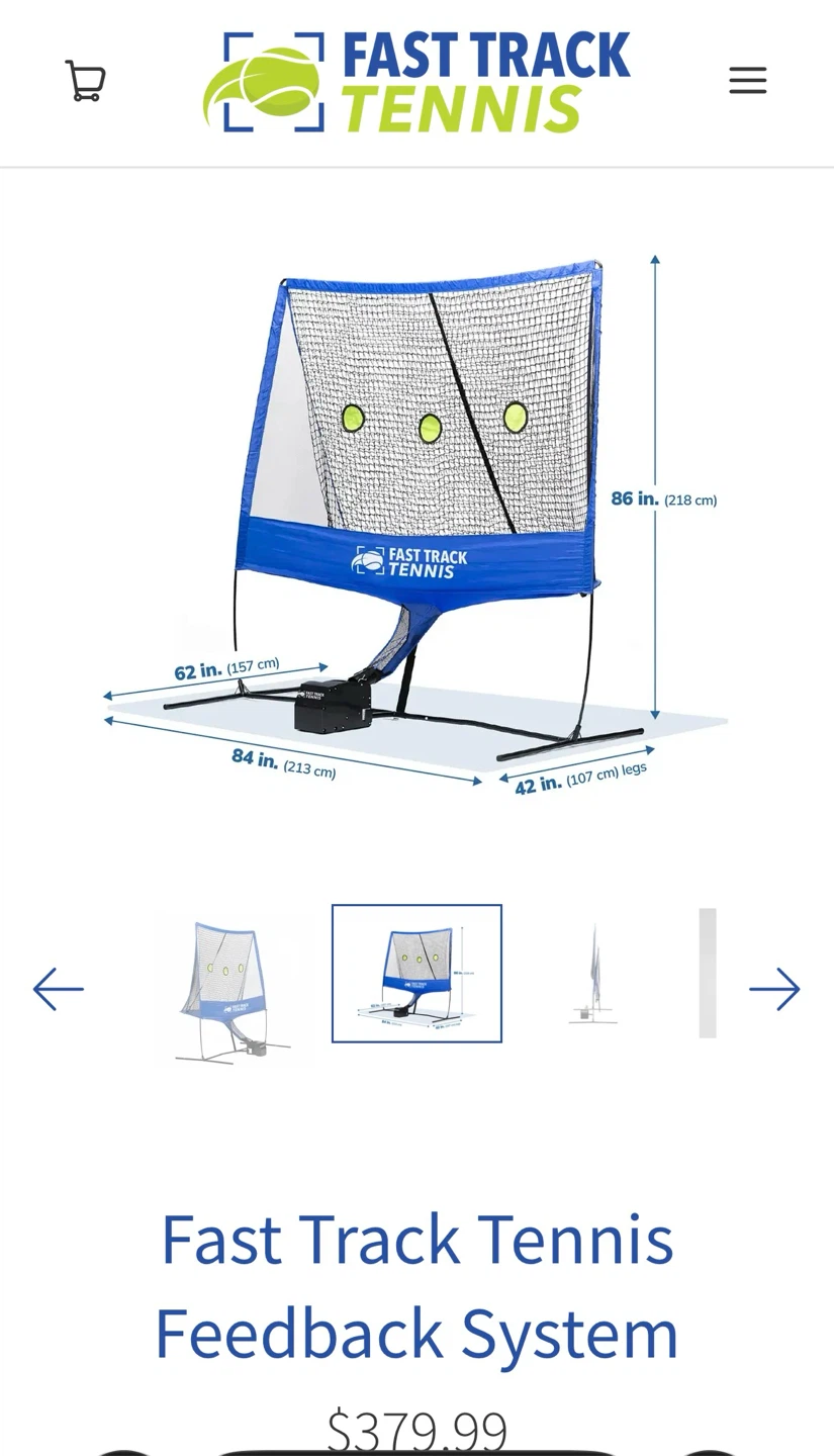 Fast Track Tennis Feedback System - photo 2