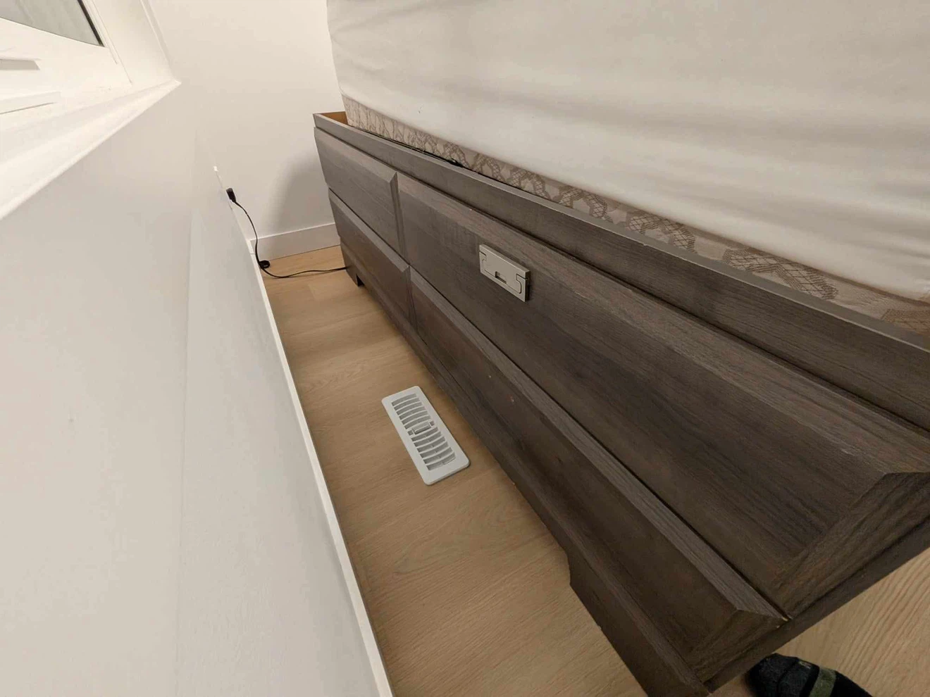 Storage Bed Frame with Drawers - photo 3