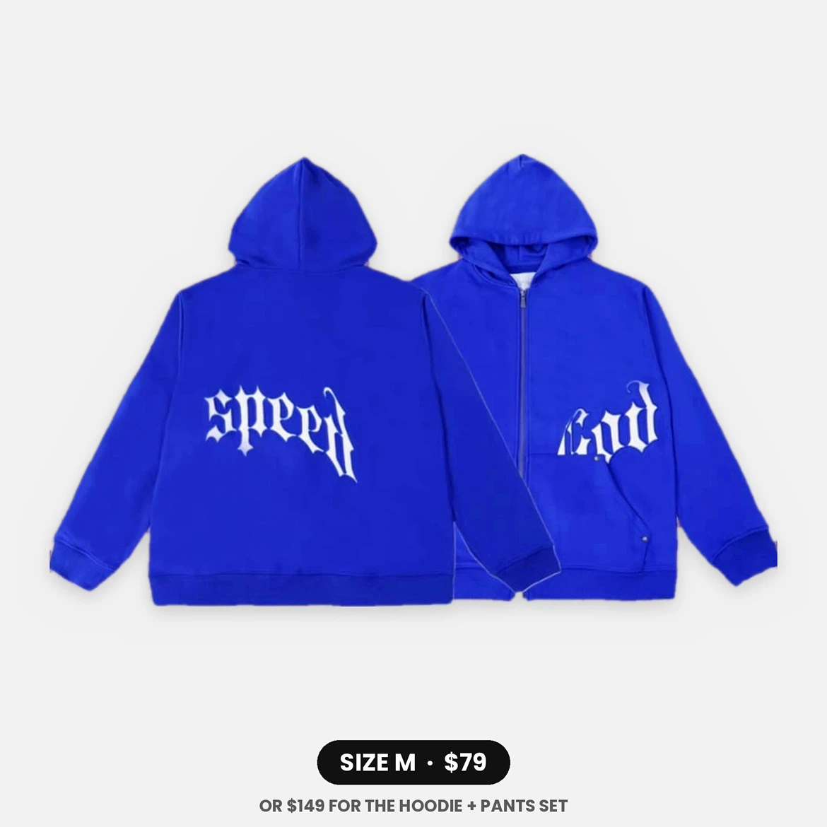 Speed God Full-Zip Hoodie and pants - photo 3
