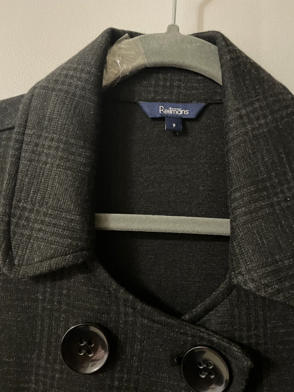 Reitmans Short Sleeve Plaid Blazer - photo 2