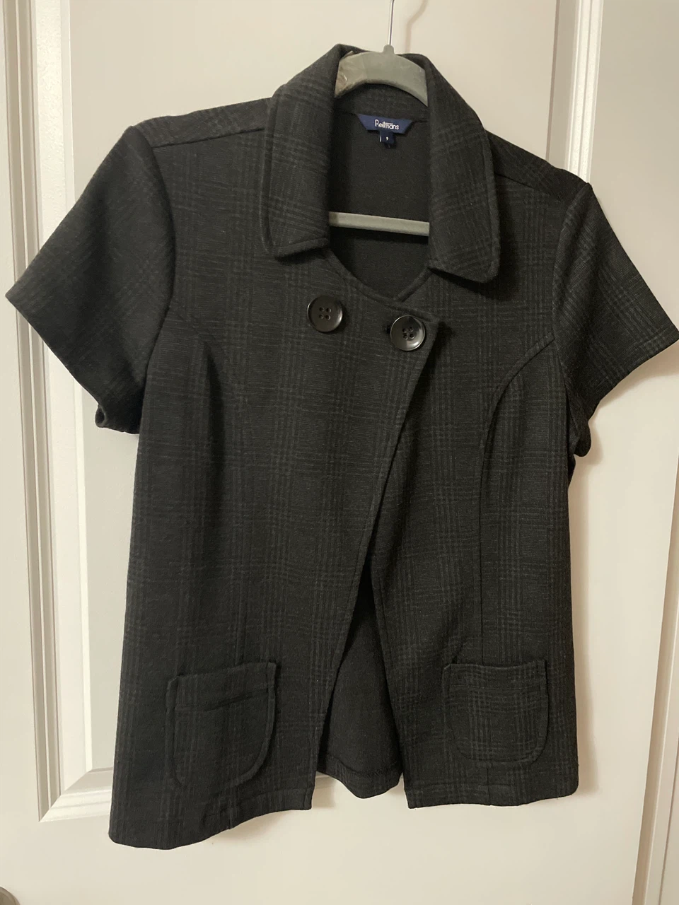 Reitmans Short Sleeve Plaid Blazer - photo 3