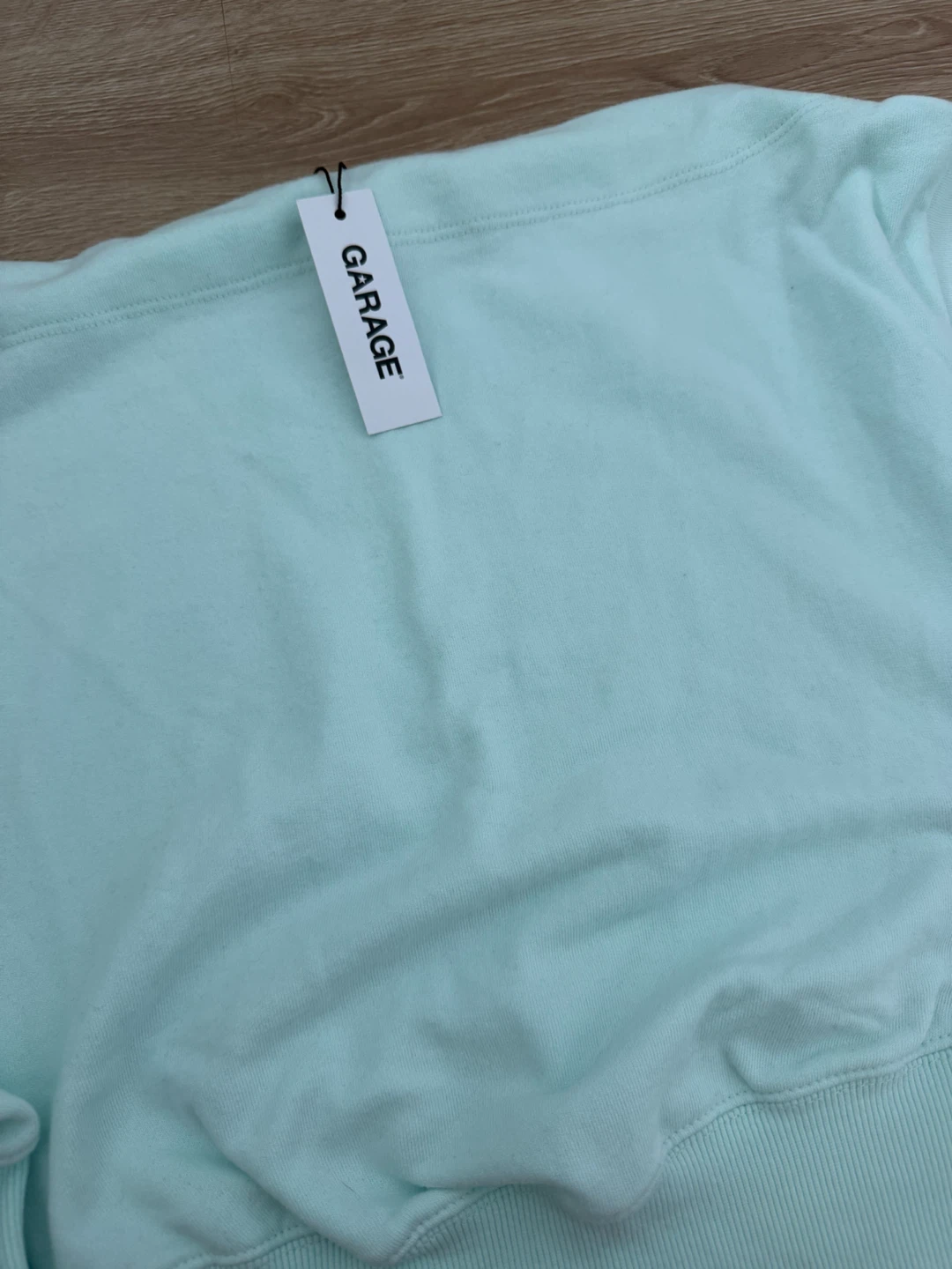 Garage Soft Terry Off-Shoulder Sweatshirt - photo 4