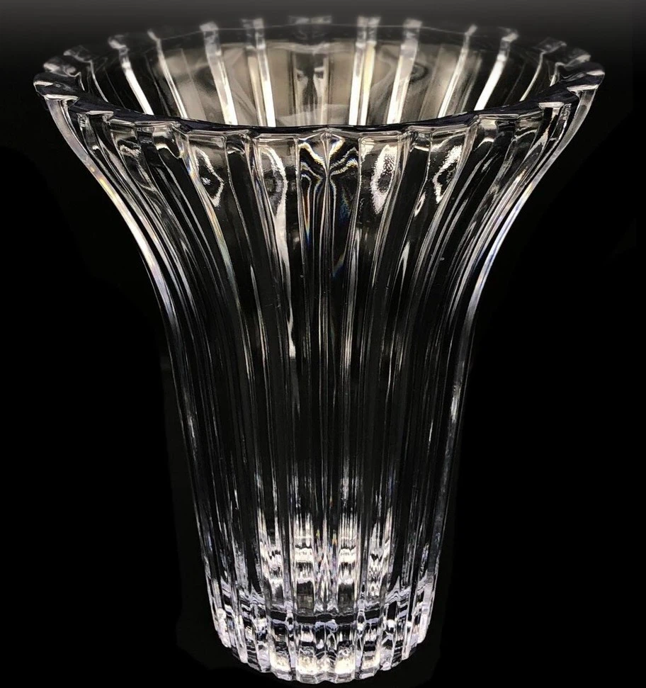 Balmore Crystal, Studio Nova Fluted Vase | Vertical Cut Glass - photo 3