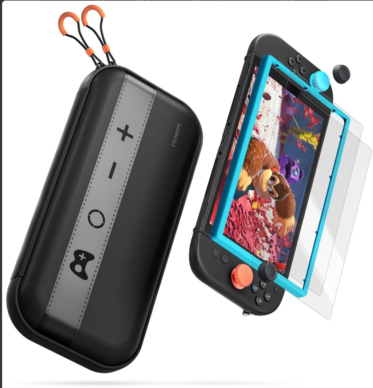 COOWPS Ultra Hard Case for Nintendo Switch 2, 2-Pack Protectors - photo 3