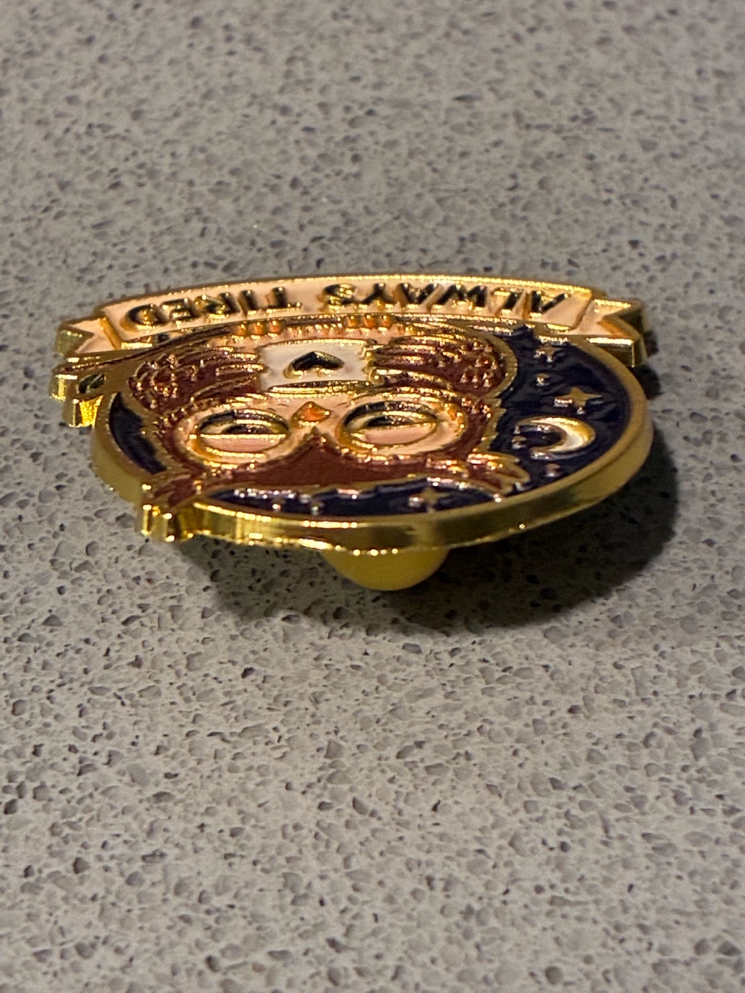 Always Tired Owl Enamel Pin - photo 4
