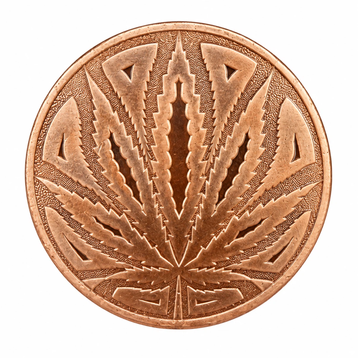 1 oz .999 Copper Rounds