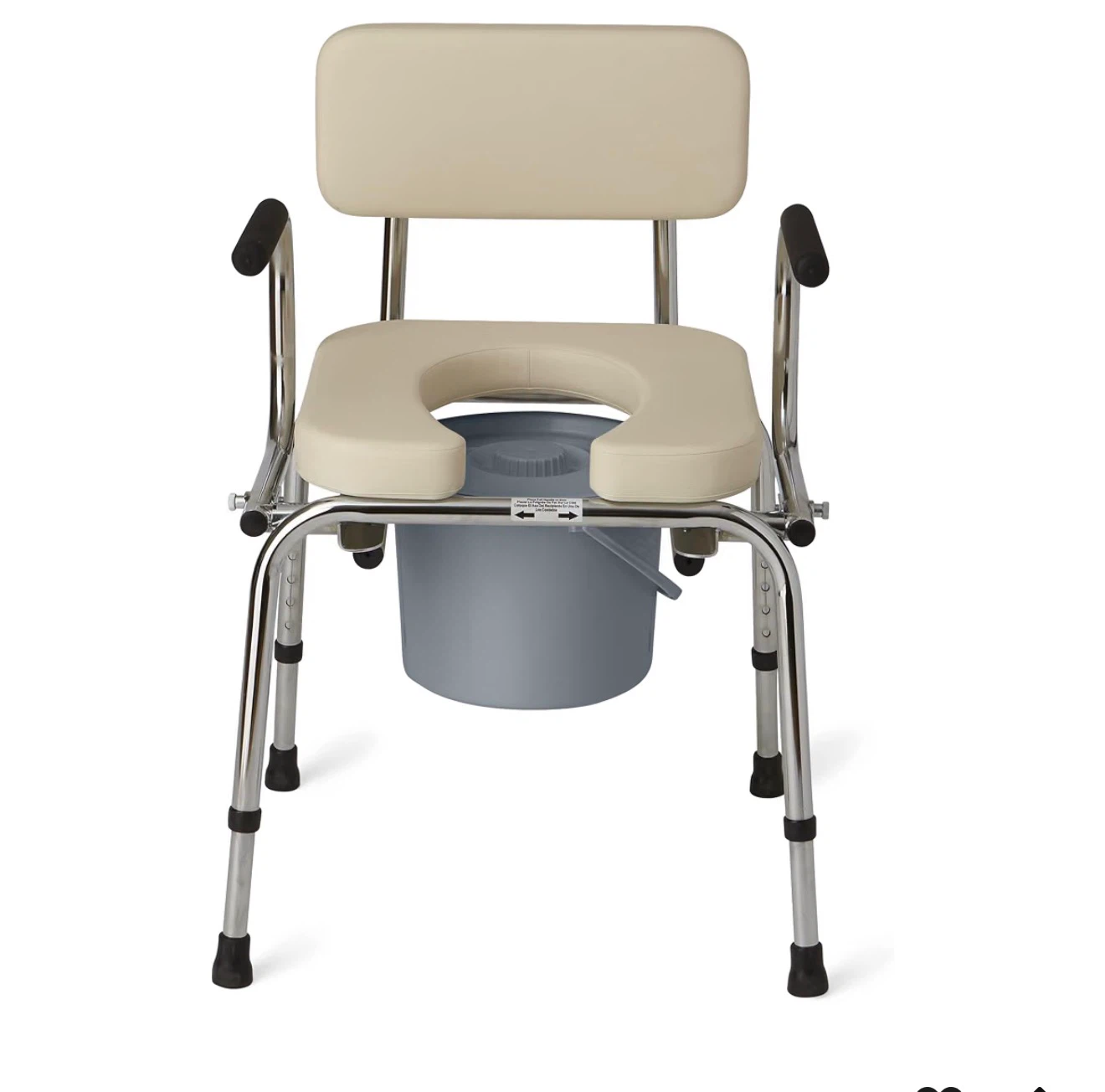 HolyHeal Drop Arm Commode - photo 2