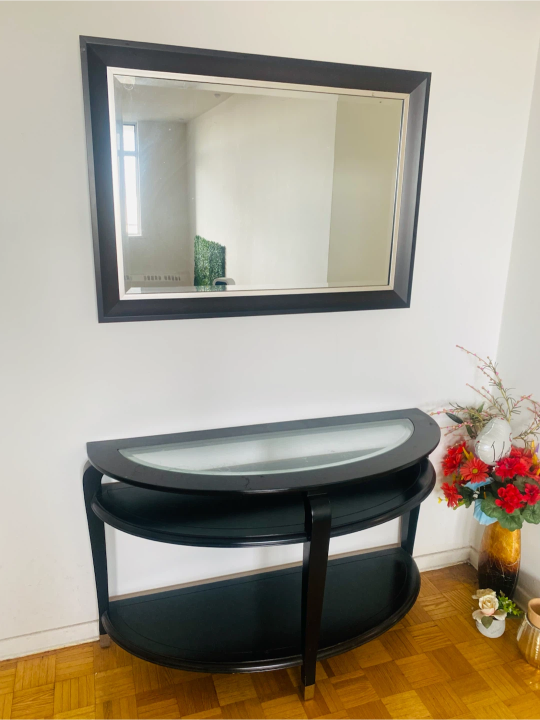 Half-Moon Console Table