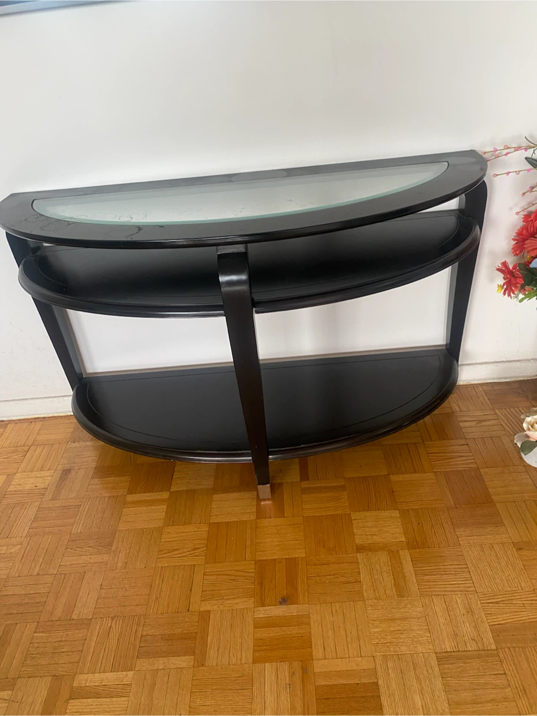 Half-Moon Console Table - photo 3