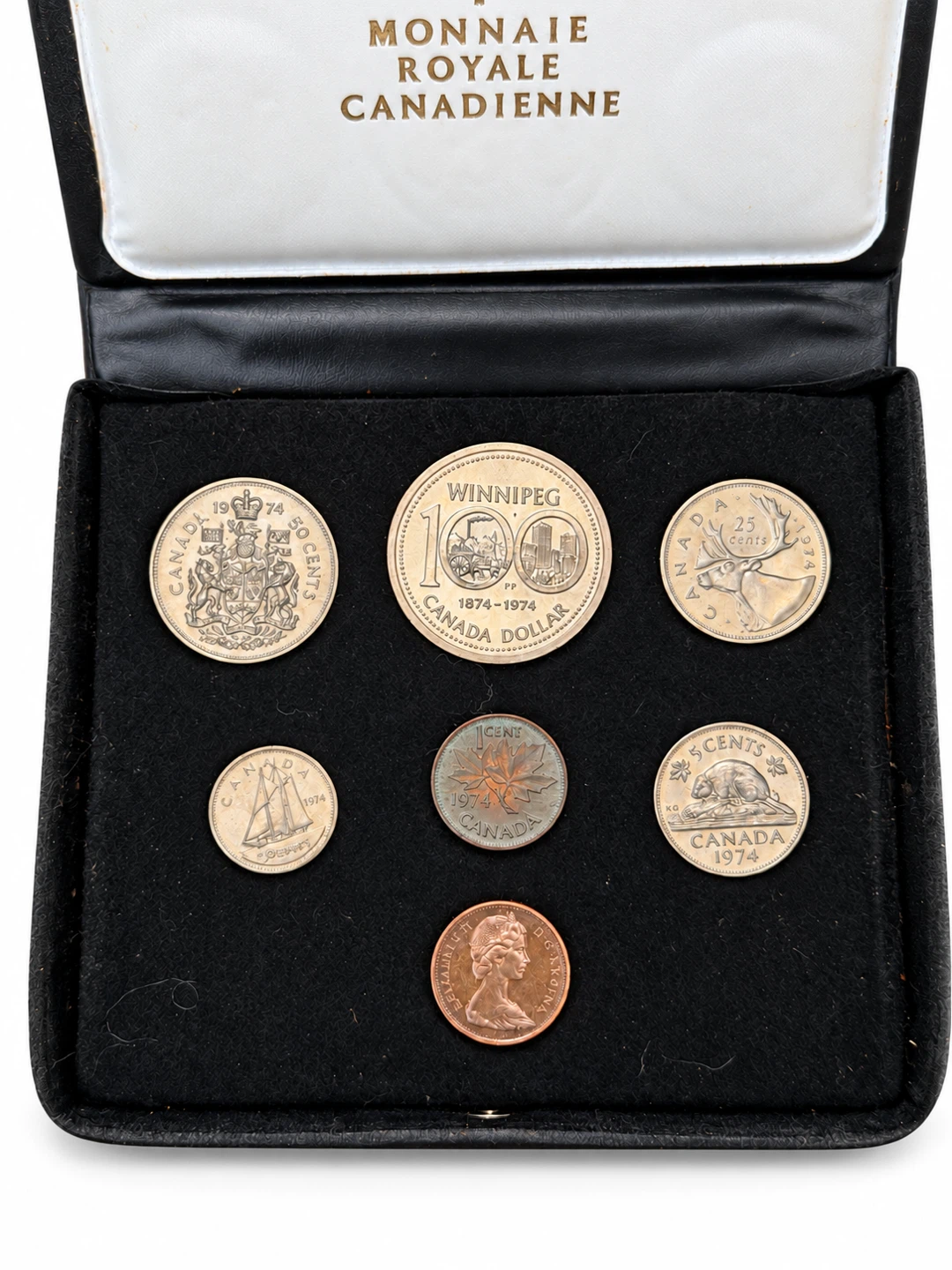 1974 Royal Canadian Mint Coin Set - photo 2