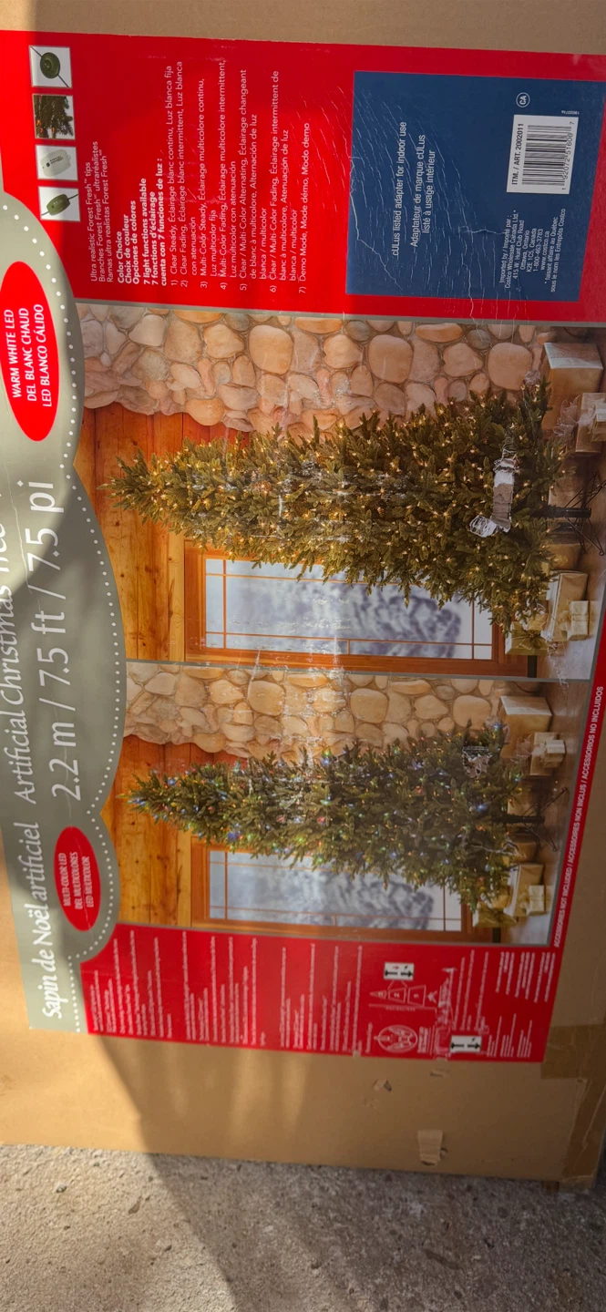 2.2 m / 7.5 ft Artificial Christmas Tree - photo 2