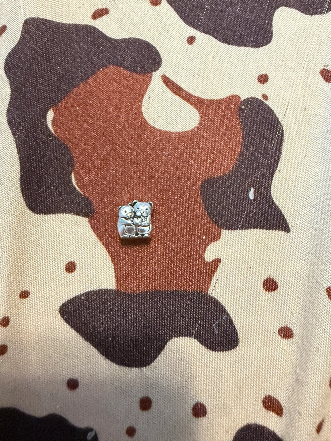 Pandora Silver Bear Hug Charm