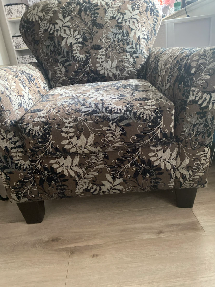 Floral pattern armchair - photo 2