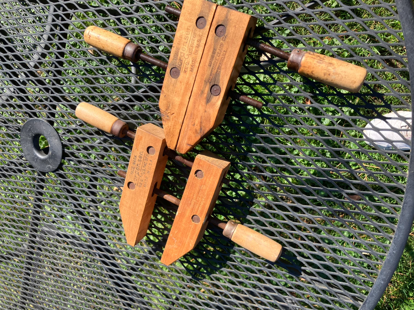 Pair of Vintage Jorgensen Hand Clamps