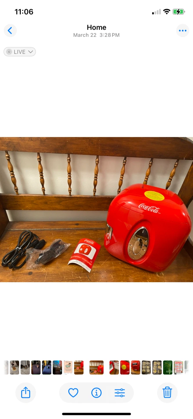 Coca-Cola Portable Mini Fridge