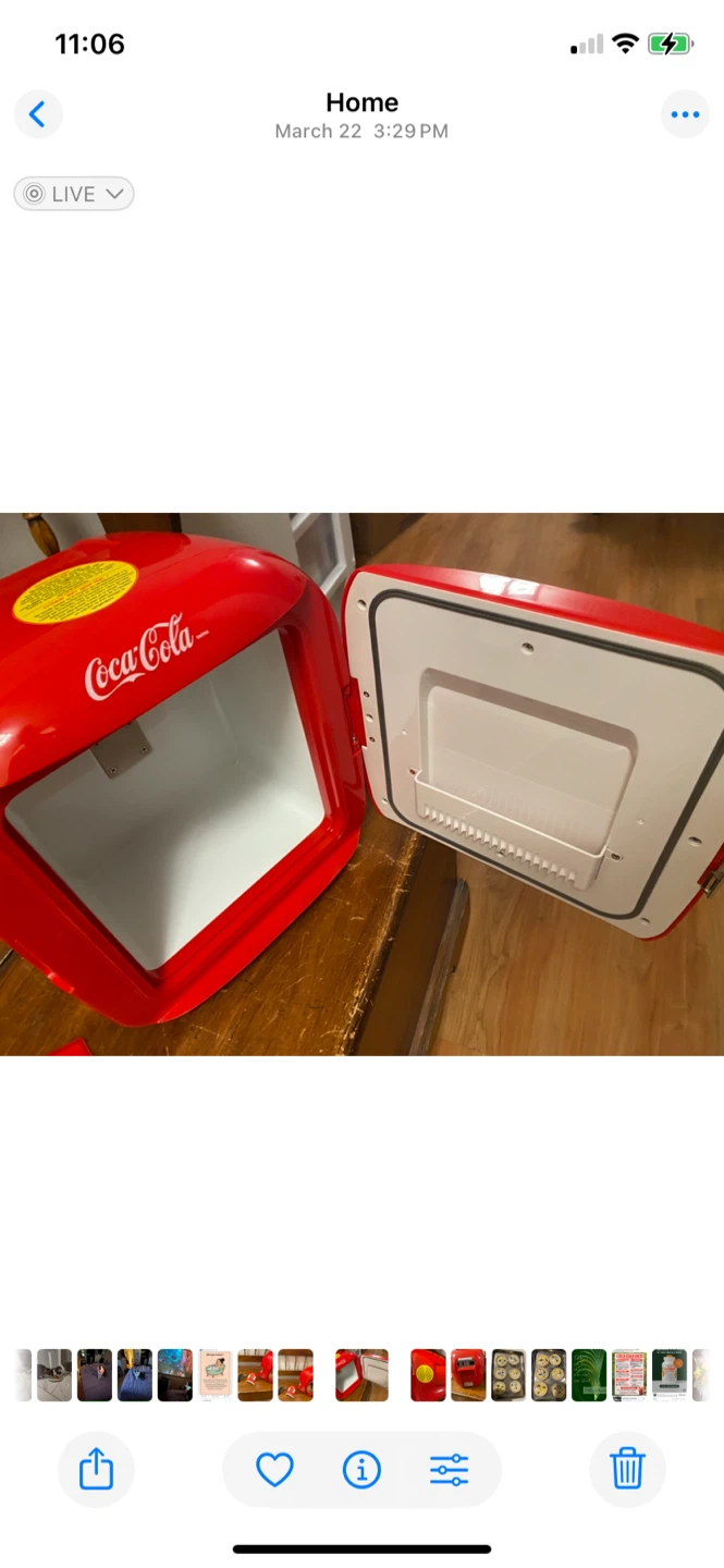 Coca-Cola Portable Mini Fridge - photo 2