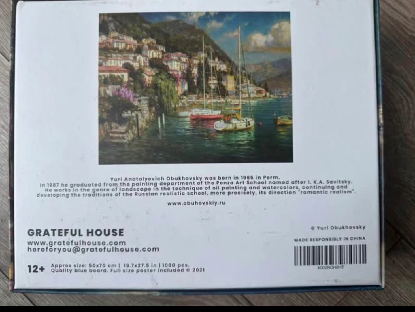 Grateful House 1000-Piece Jigsaw Puzzle - photo 2