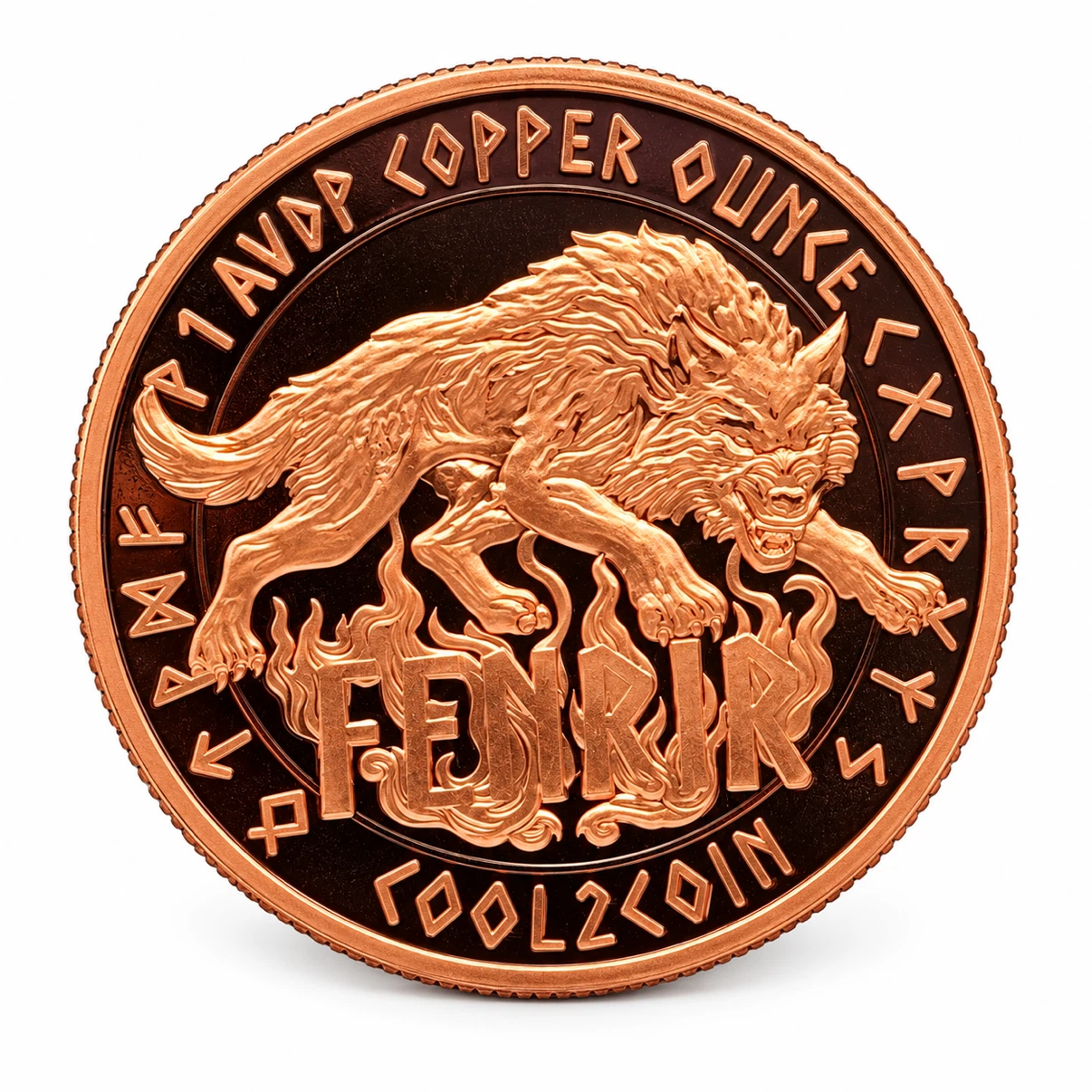 1 oz Fine Copper Round (Scottsdale Mint and Intaglio Mint) - photo 4
