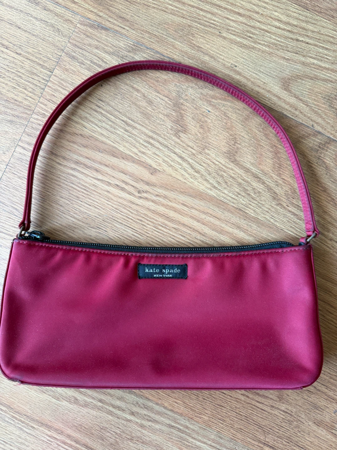 Kate Spade Red Nylon Shoulder Bag