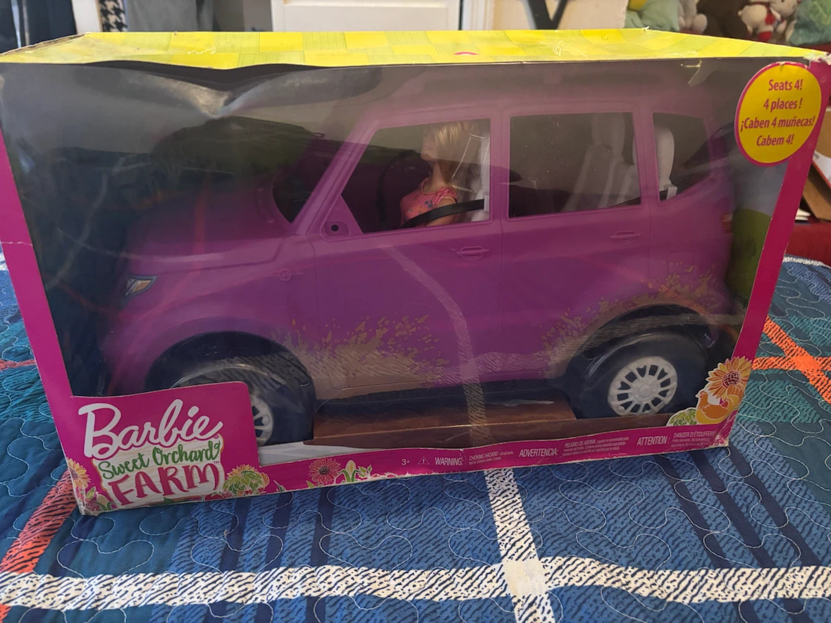 Barbie Sweet Orchard Farm Doll and Vehicle
