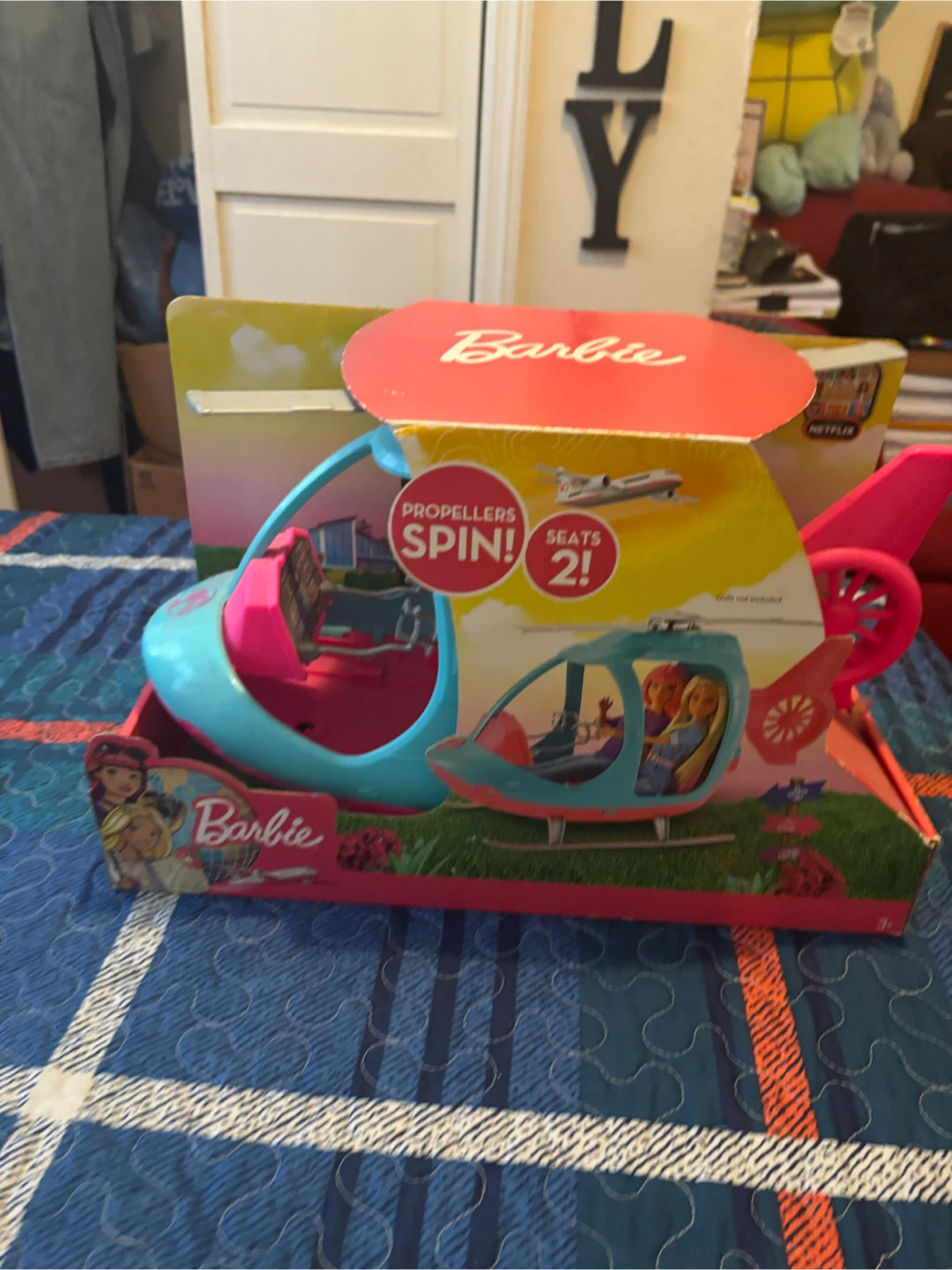 Barbie Dreamhouse Adventures Helicopter Toy