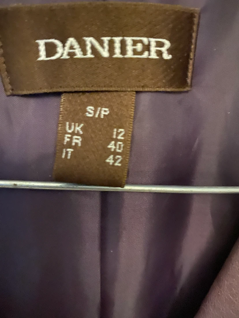 Vintage Danier Purple Leather Jacket - photo 2