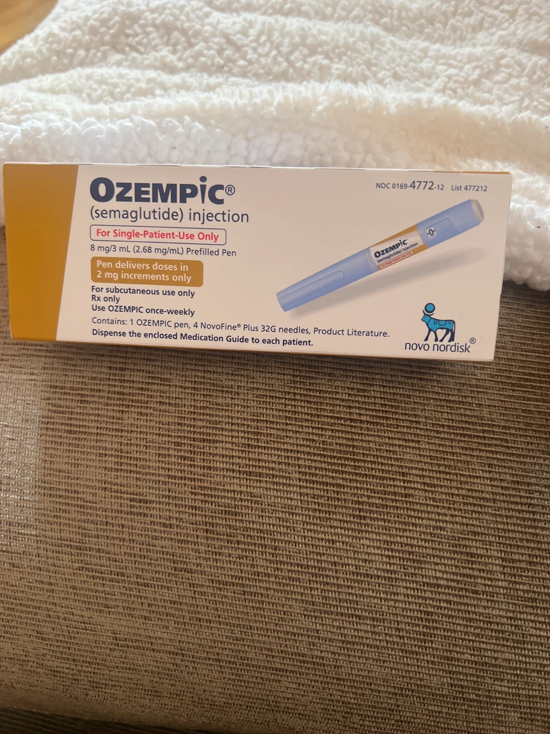Ozempic 8mg/3mL Prefilled Pen