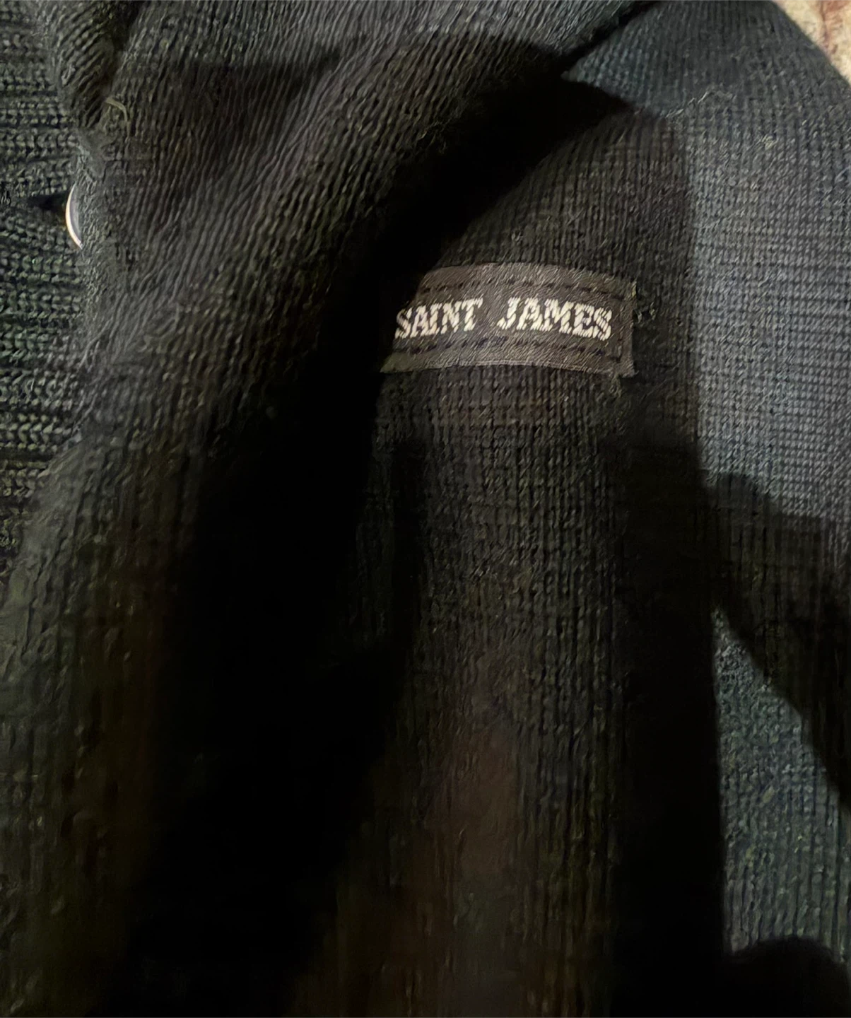 Cardigan noir Saint James - photo 3