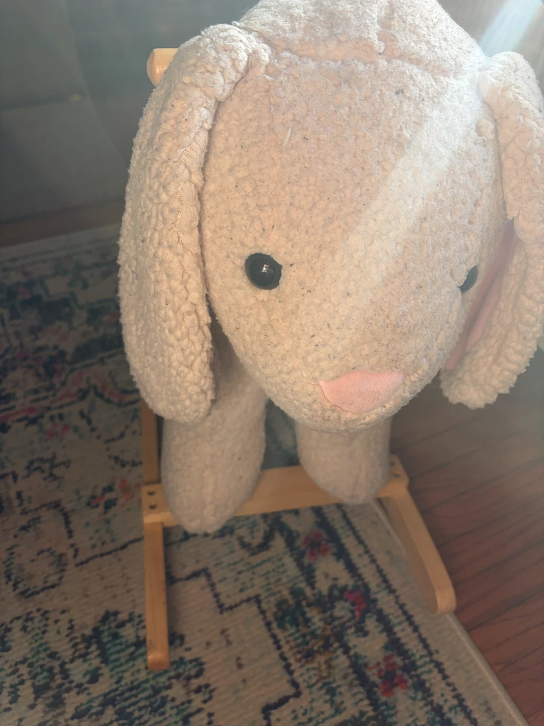 Cream Plush  Rocking bunny - photo 3