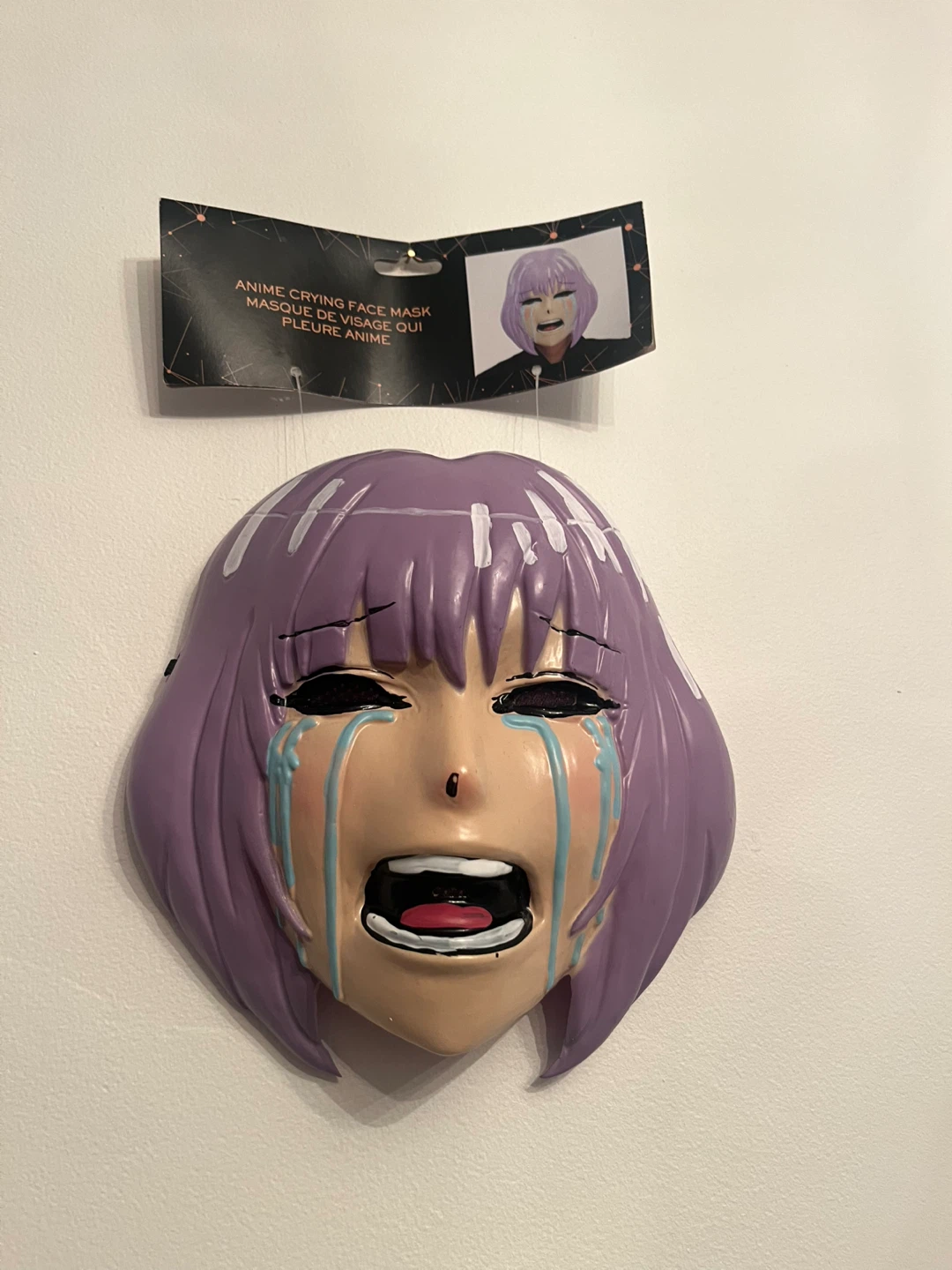 🎃 Set of 3 Anime Crying Face Masks   🎃