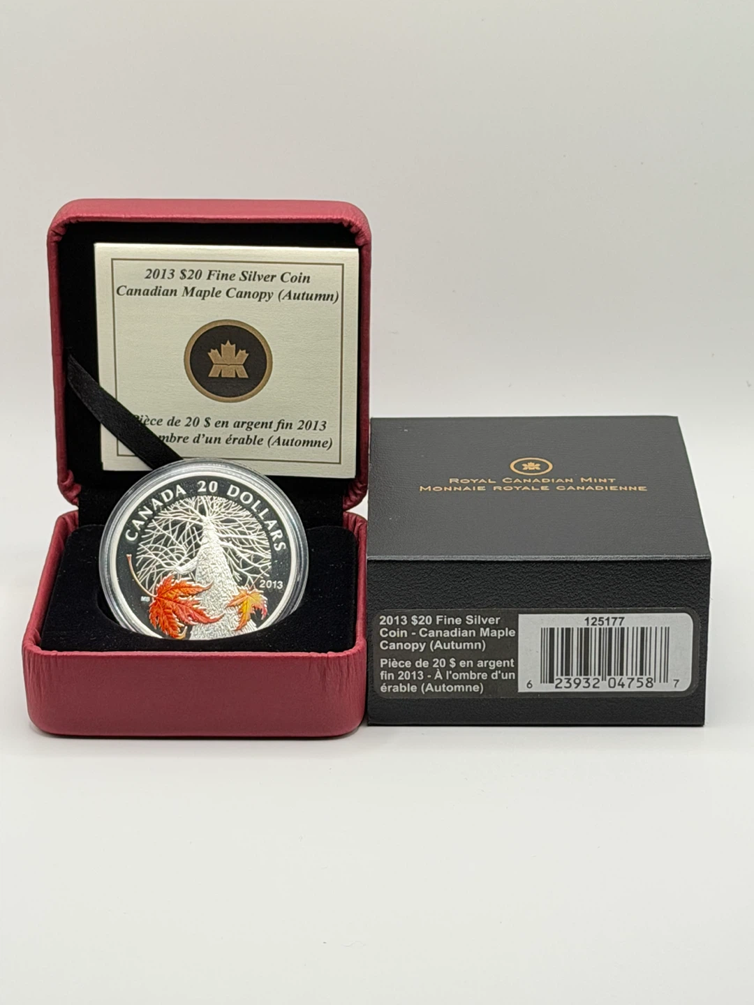 2013 Royal Canadian Mint $20 Fine Silver Coin