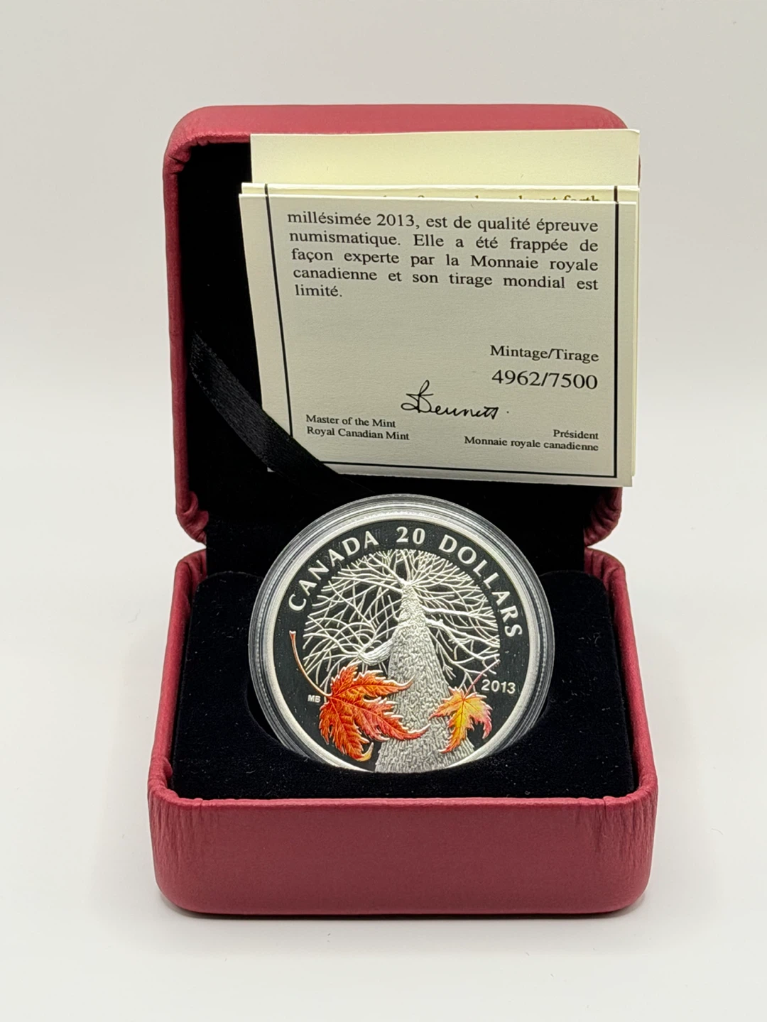 2013 Royal Canadian Mint $20 Fine Silver Coin - photo 5