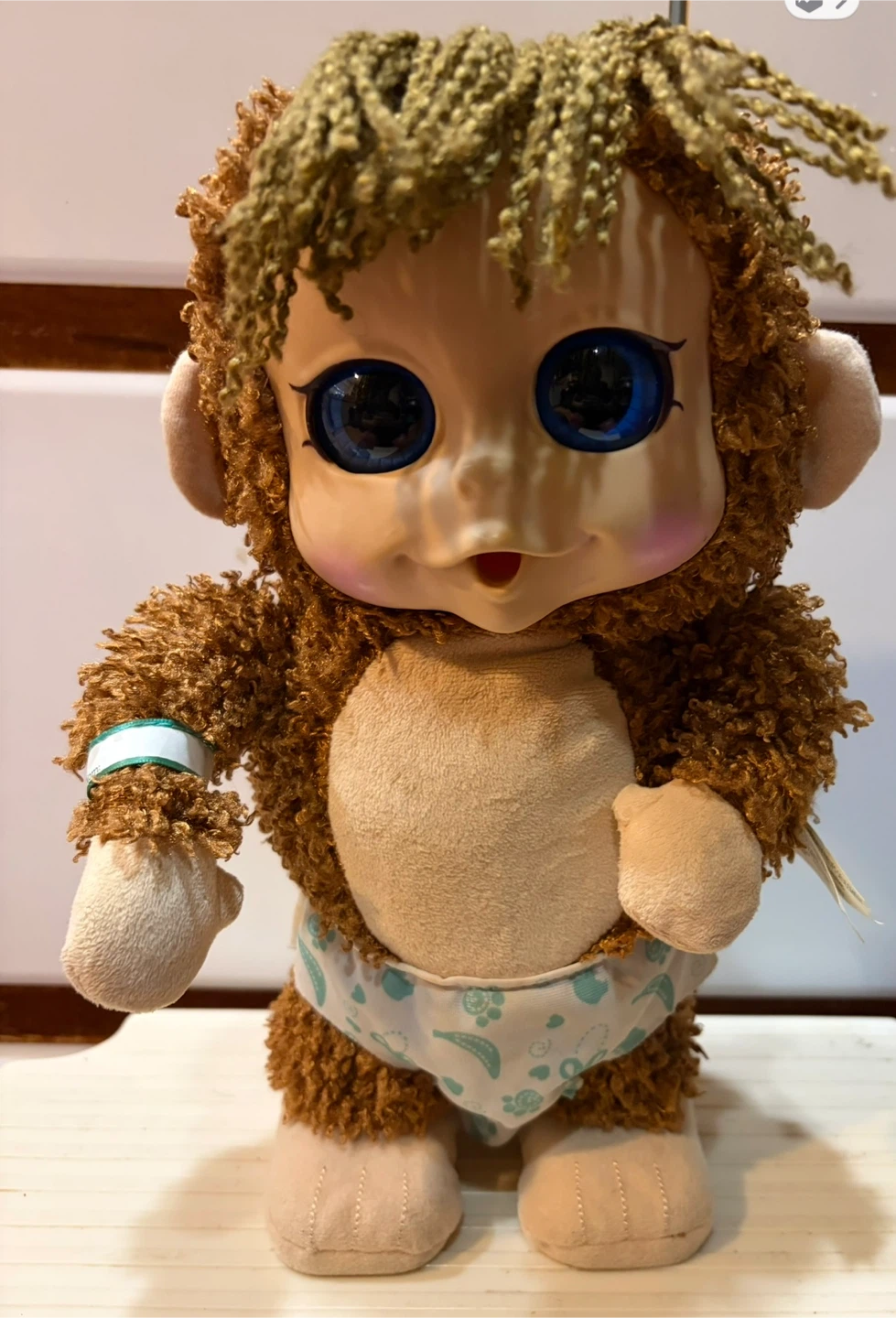 Mattel Baby Furskin Monkey Doll