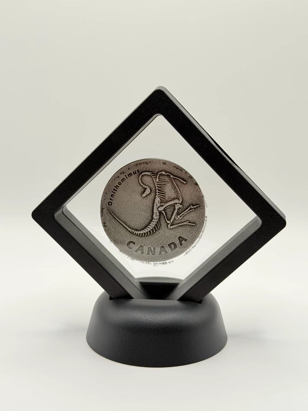 2017 Royal Canadian Mint $20 Ornithomimus Silver Coin - photo 4