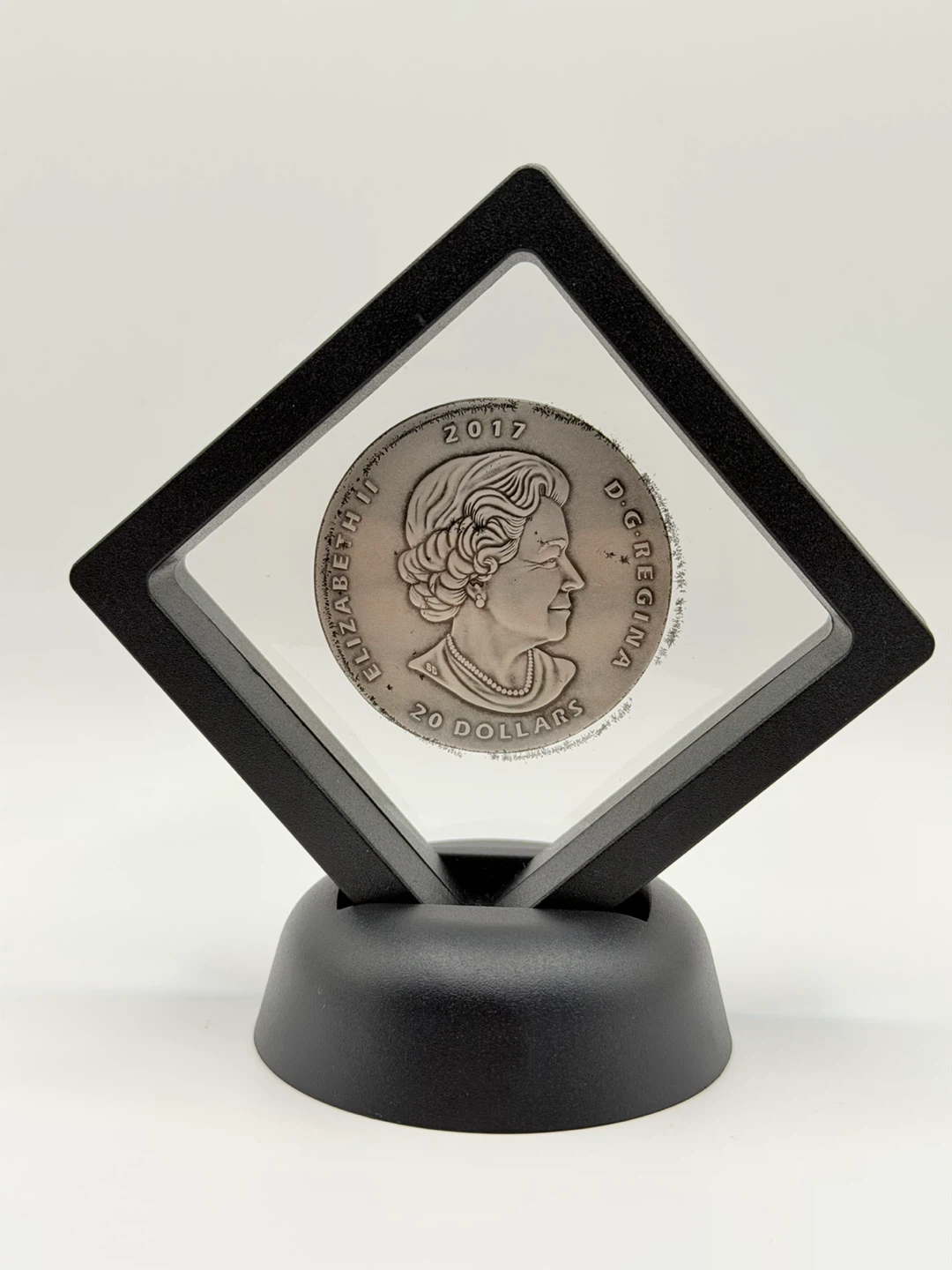 2017 Royal Canadian Mint $20 Ornithomimus Silver Coin - photo 5