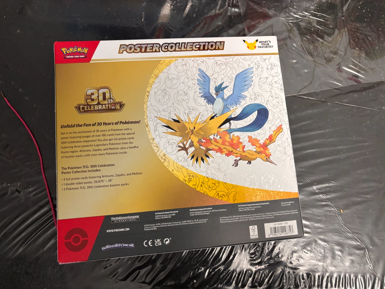 Pokemon 30th Celebration Poster Collection - photo 3